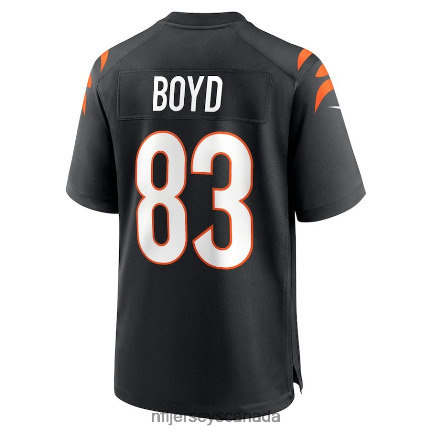 Men Cincinnati Bengals Tyler Boyd Nike Black Player Game Jersey Clothing NFL TBXFR62119