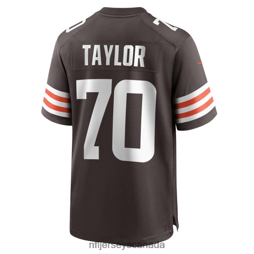 Men Cleveland Browns Alex Taylor Nike Brown Team Game Player Jersey Clothing NFL TBXFR66083