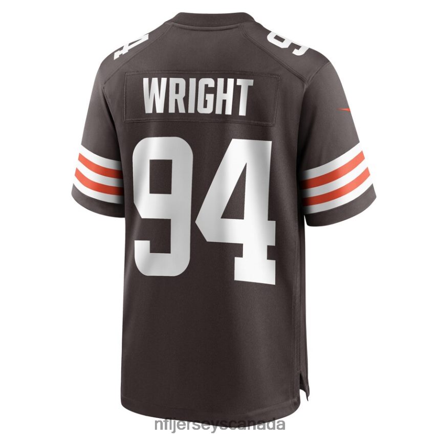Men Cleveland Browns Alex Wright Nike Brown Game Player Jersey Clothing NFL TBXFR65594