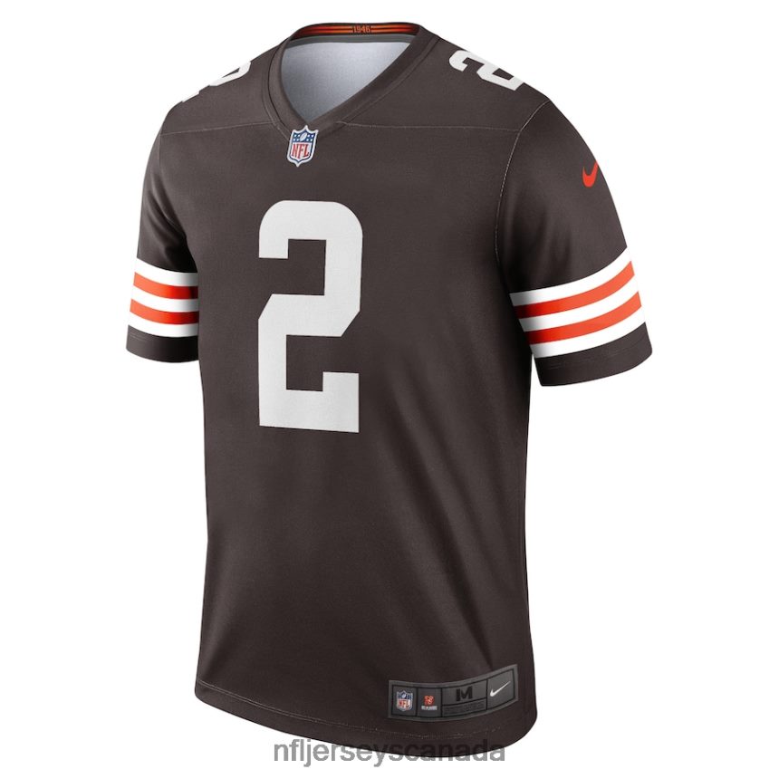 Men Cleveland Browns Amari Cooper Nike Brown Legend Jersey Clothing NFL TBXFR61918