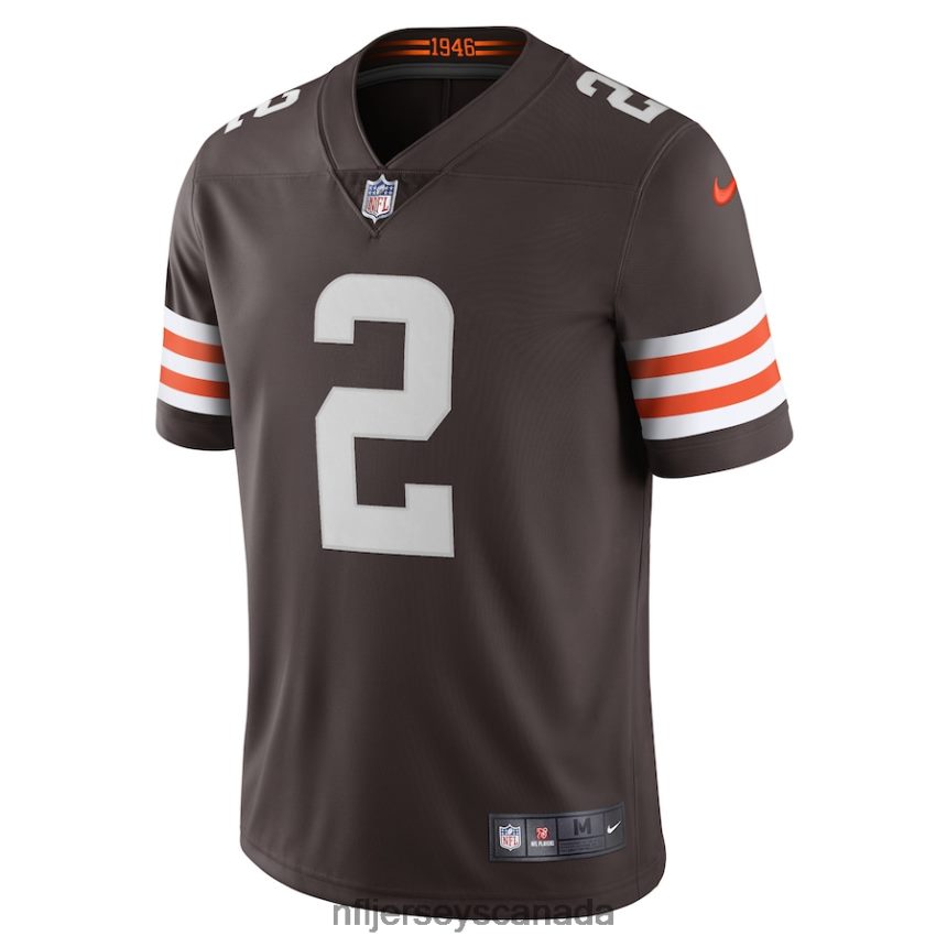 Men Cleveland Browns Amari Cooper Nike Brown Vapor Limited Jersey Clothing NFL TBXFR62594
