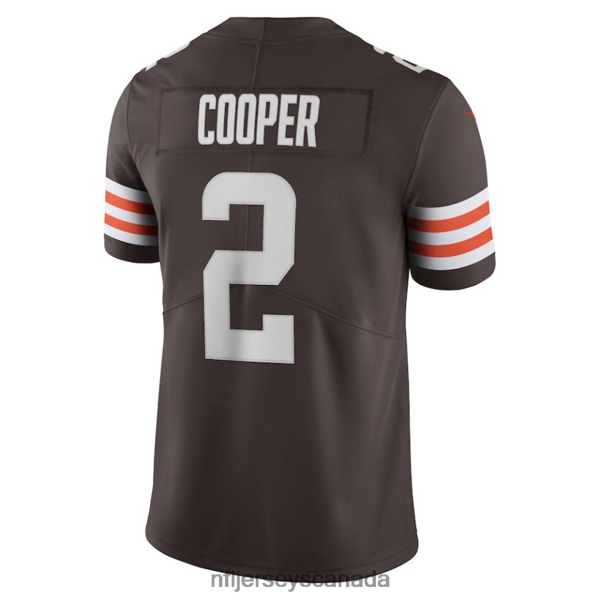 Men Cleveland Browns Amari Cooper Nike Brown Vapor Limited Jersey Clothing NFL TBXFR62594