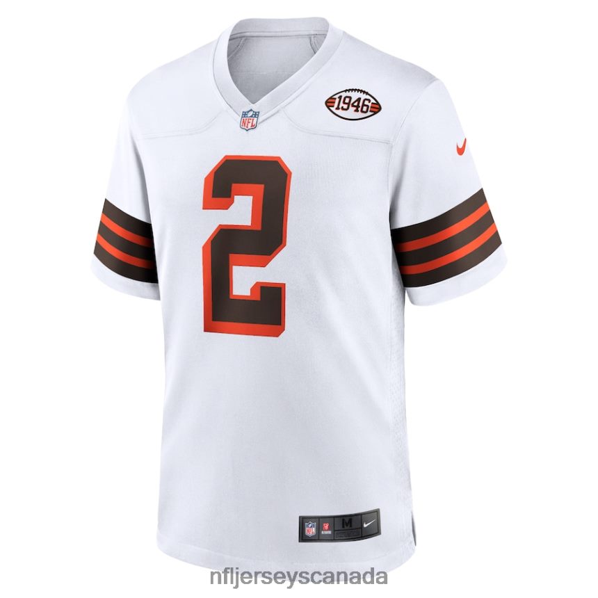 Men Cleveland Browns Amari Cooper Nike White Alternate Game Jersey Clothing NFL TBXFR62523
