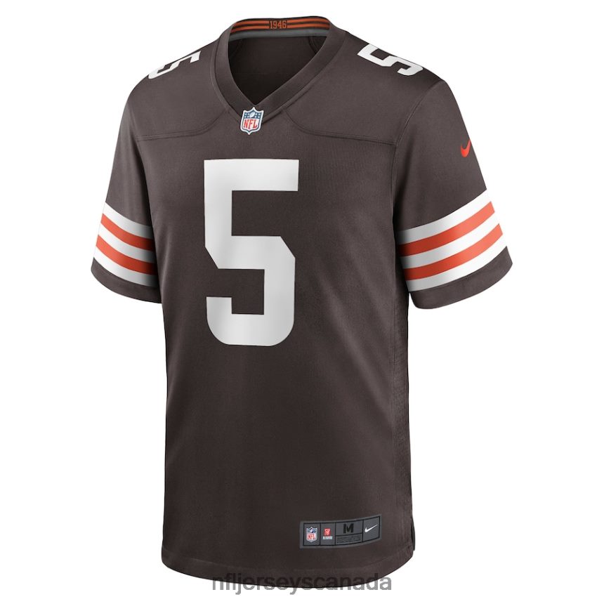 Men Cleveland Browns Anthony Walker Jr Nike Brown Player Game Jersey Clothing NFL TBXFR64107