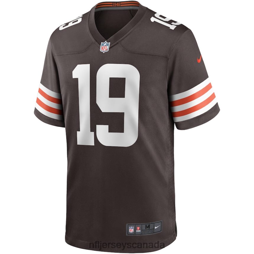 Men Cleveland Browns Bernie Kosar Nike Brown Game Retired Player Jersey Clothing NFL TBXFR61003