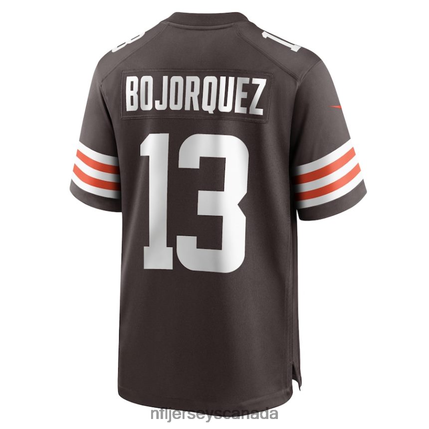 Men Cleveland Browns Corey Bojorquez Nike Brown Game Jersey Clothing NFL TBXFR63963