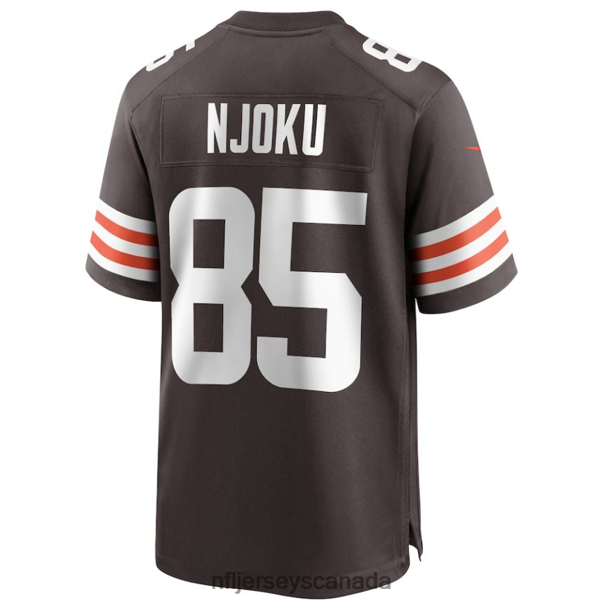 Men Cleveland Browns David Njoku Nike Brown Player Game Jersey Clothing NFL TBXFR61517