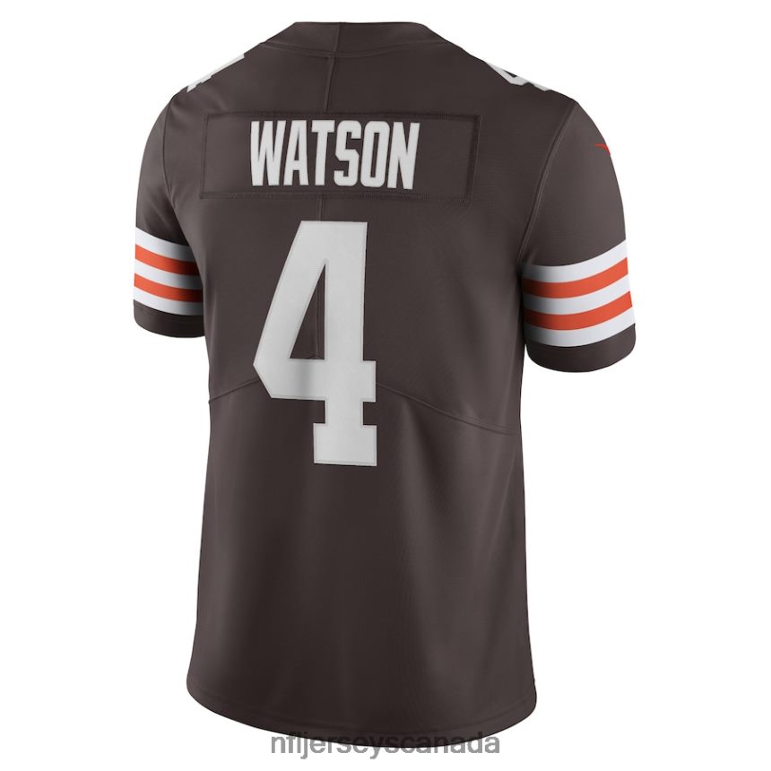 Men Cleveland Browns Deshaun Watson Nike Brown Vapor Limited Jersey Clothing NFL TBXFR6456