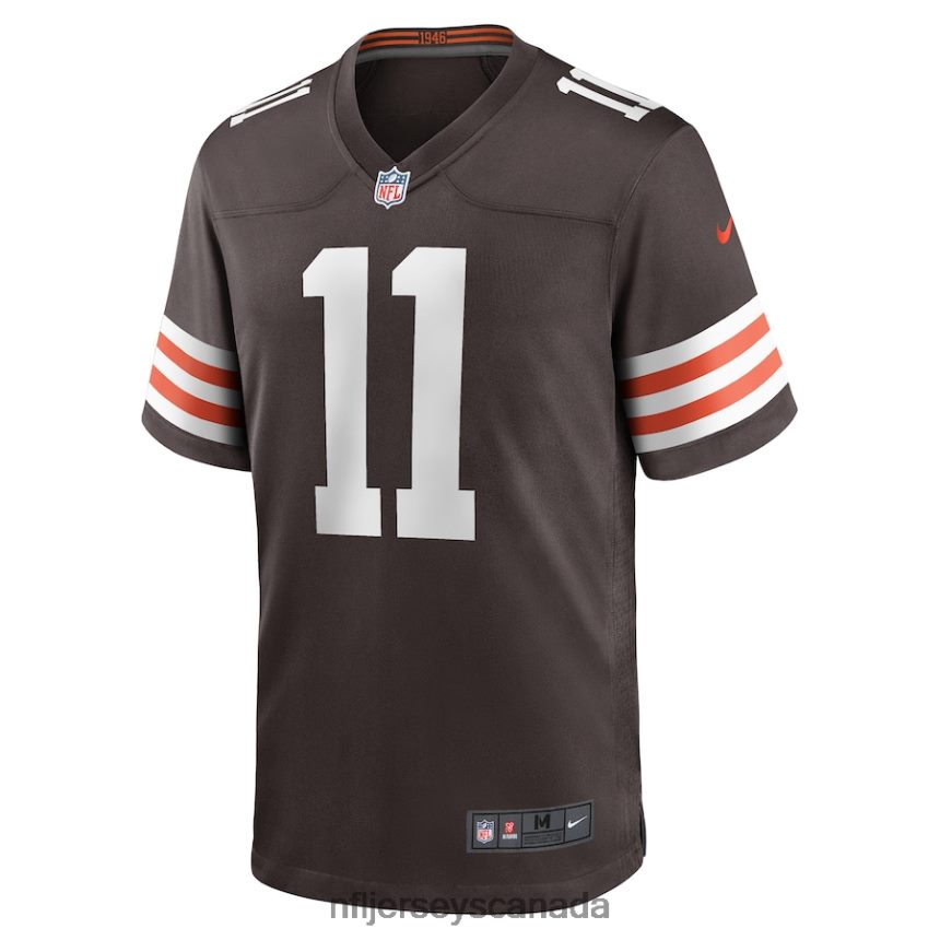 Men Cleveland Browns Donovan Peoples-Jones Nike Brown Game Jersey Clothing NFL TBXFR61356