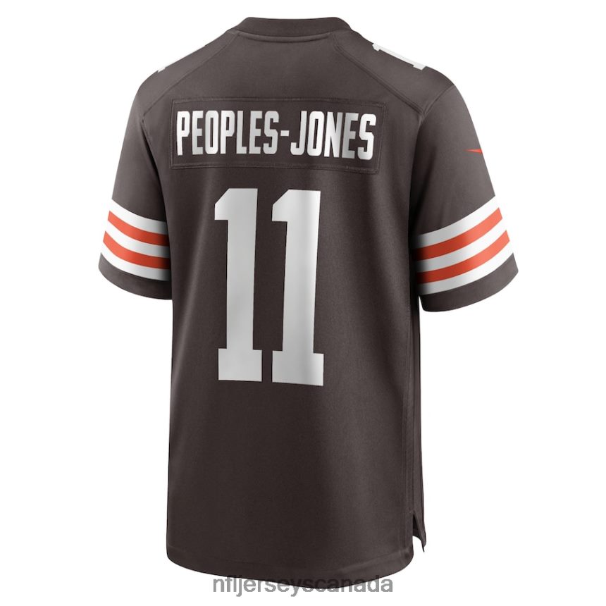 Men Cleveland Browns Donovan Peoples-Jones Nike Brown Team Game Jersey Clothing NFL TBXFR61923