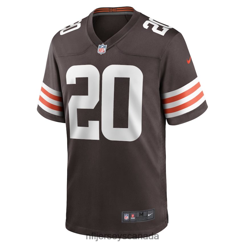 Men Cleveland Browns Gregory Newsome II Nike Brown Game Jersey Clothing NFL TBXFR63761