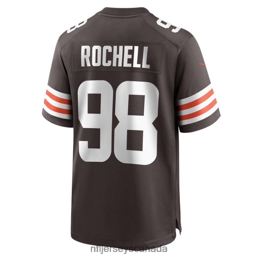 Men Cleveland Browns Isaac Rochell Nike Brown Game Player Jersey Clothing NFL TBXFR64326