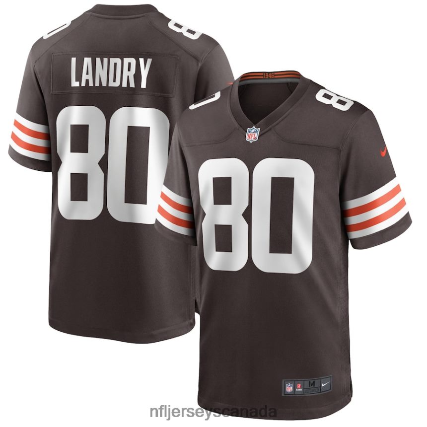 Men Cleveland Browns Jarvis Landry Nike Brown Game Player Jersey Clothing NFL TBXFR62774