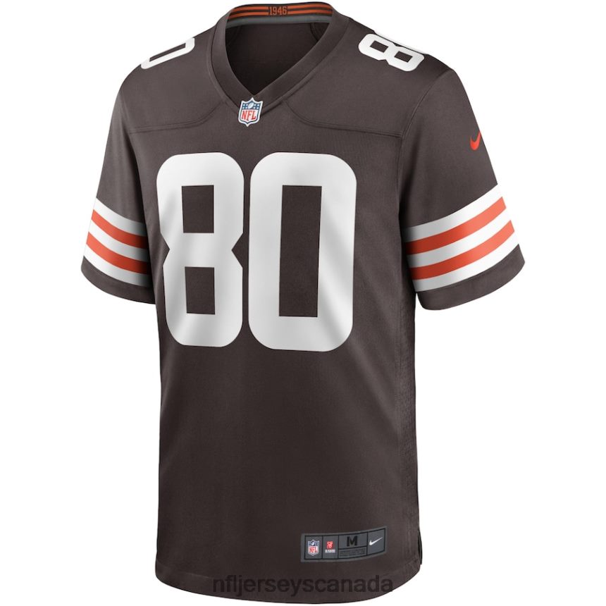 Men Cleveland Browns Jarvis Landry Nike Brown Game Player Jersey Clothing NFL TBXFR62774