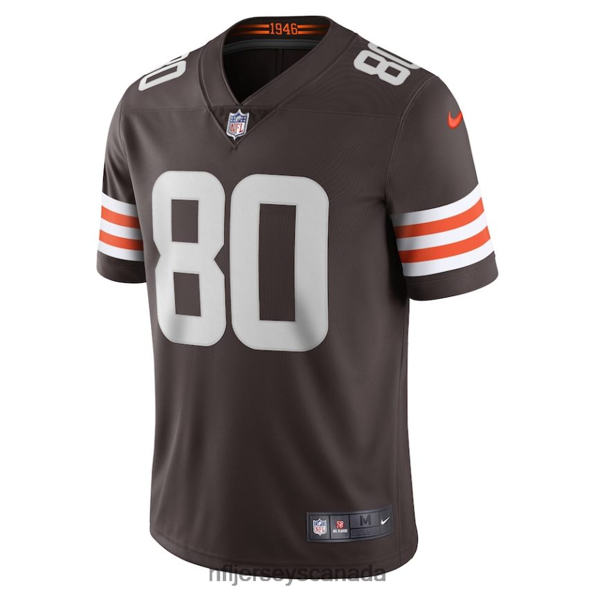 Men Cleveland Browns Jarvis Landry Nike Brown Vapor Limited Player Jersey Clothing NFL TBXFR65355