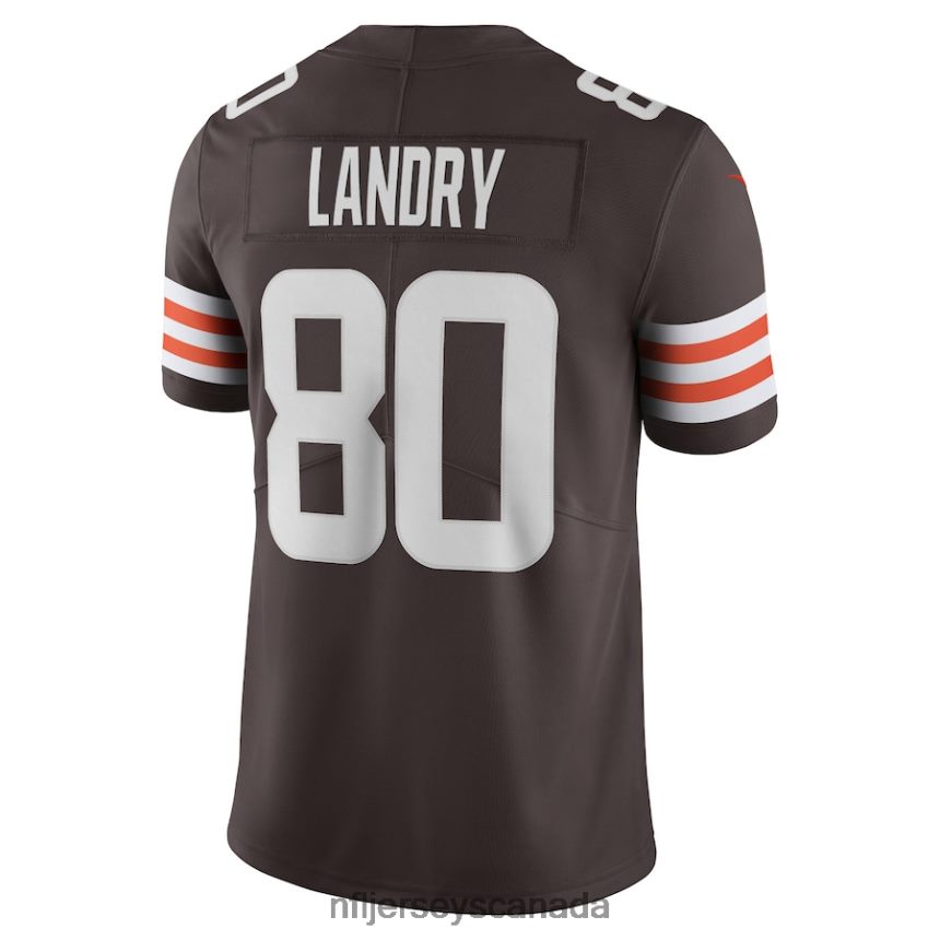 Men Cleveland Browns Jarvis Landry Nike Brown Vapor Limited Player Jersey Clothing NFL TBXFR65355