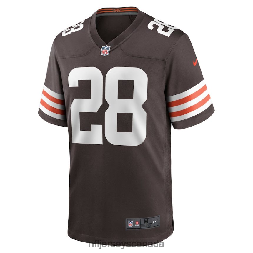 Men Cleveland Browns Jeremiah Owusu-Koramoah Nike Brown Game Jersey Clothing NFL TBXFR62761