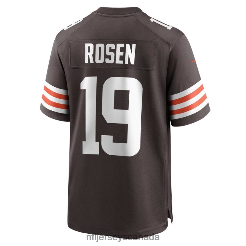 Men Cleveland Browns Josh Rosen Nike Brown Game Player Jersey Clothing NFL TBXFR66354