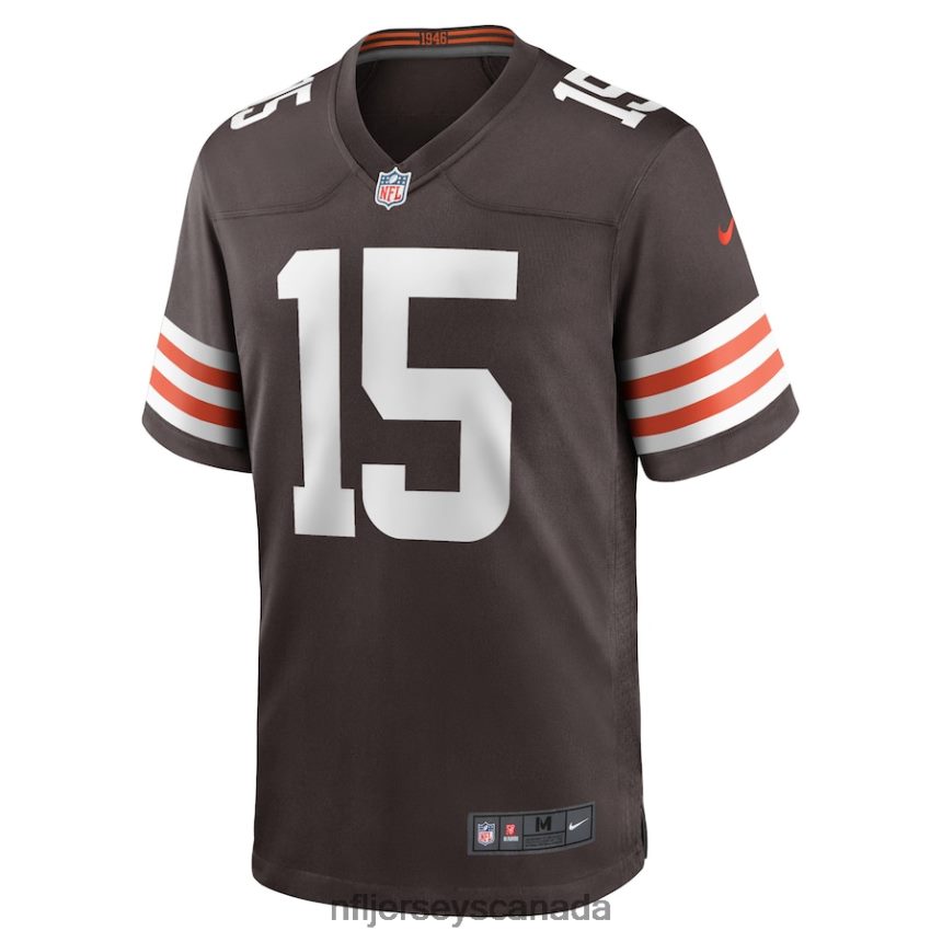 Men Cleveland Browns Joshua Dobbs Nike Brown Game Jersey Clothing NFL TBXFR64725