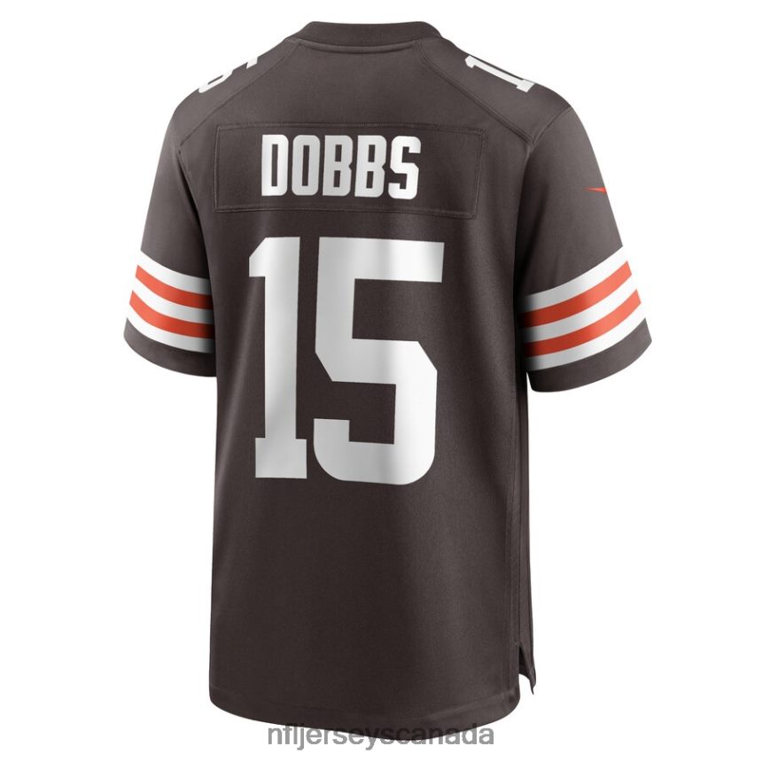 Men Cleveland Browns Joshua Dobbs Nike Brown Game Jersey Clothing NFL TBXFR64725