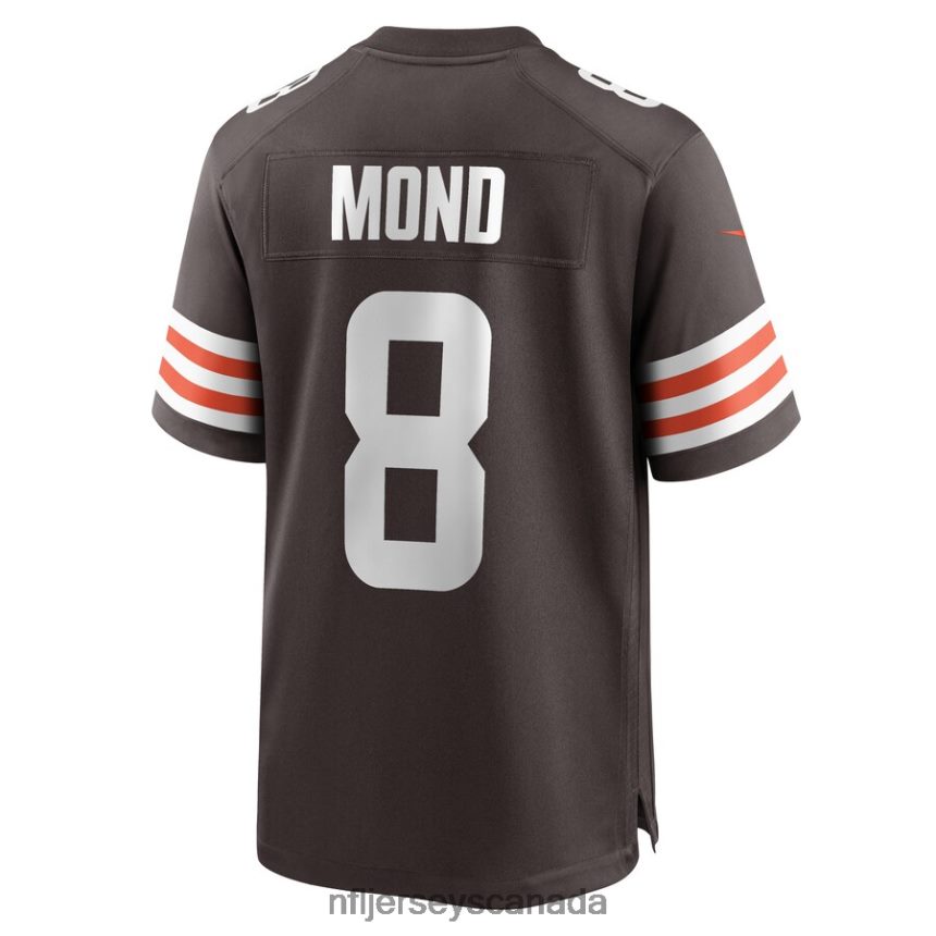Men Cleveland Browns Kellen Mond Nike Brown Game Player Jersey Clothing NFL TBXFR66105