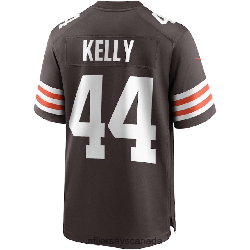 Men Cleveland Browns Leroy Kelly Nike Brown Game Retired Player Jersey Clothing NFL TBXFR66602