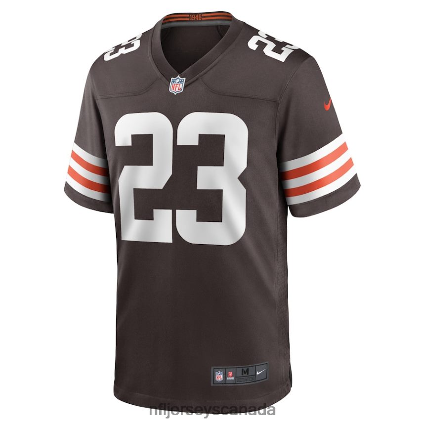Men Cleveland Browns Martin Emerson Jr Nike Brown Game Player Jersey Clothing NFL TBXFR63246