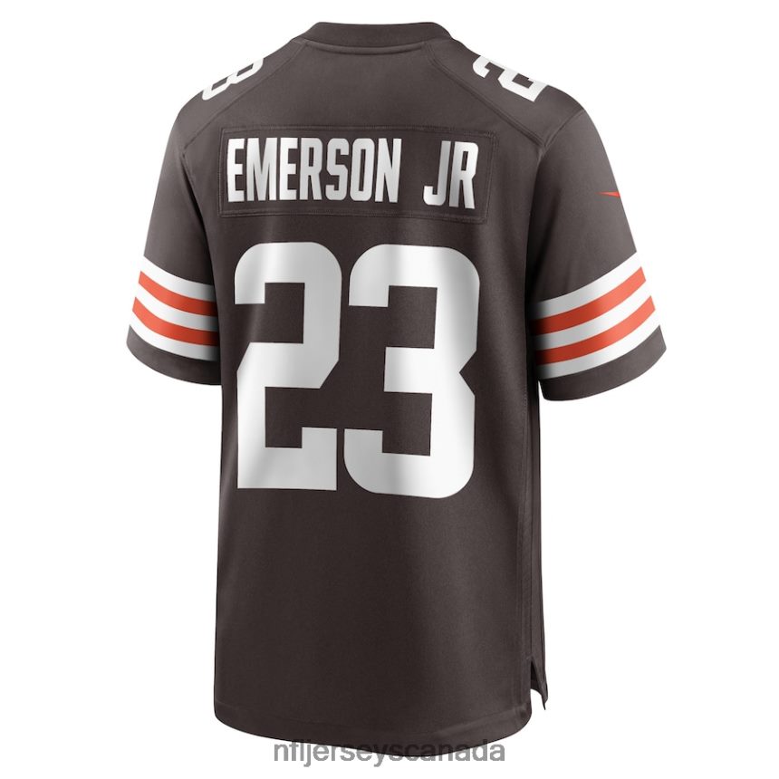 Men Cleveland Browns Martin Emerson Jr Nike Brown Game Player Jersey Clothing NFL TBXFR63246