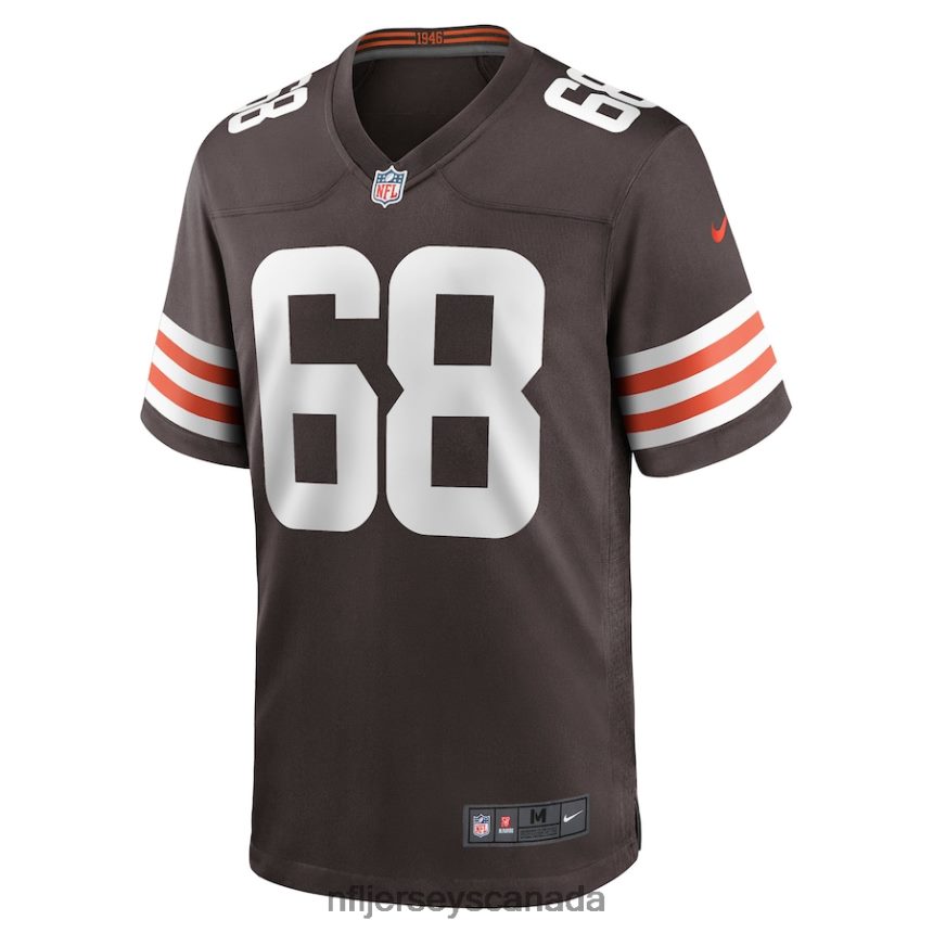Men Cleveland Browns Michael Dunn Nike Brown Game Jersey Clothing NFL TBXFR66242