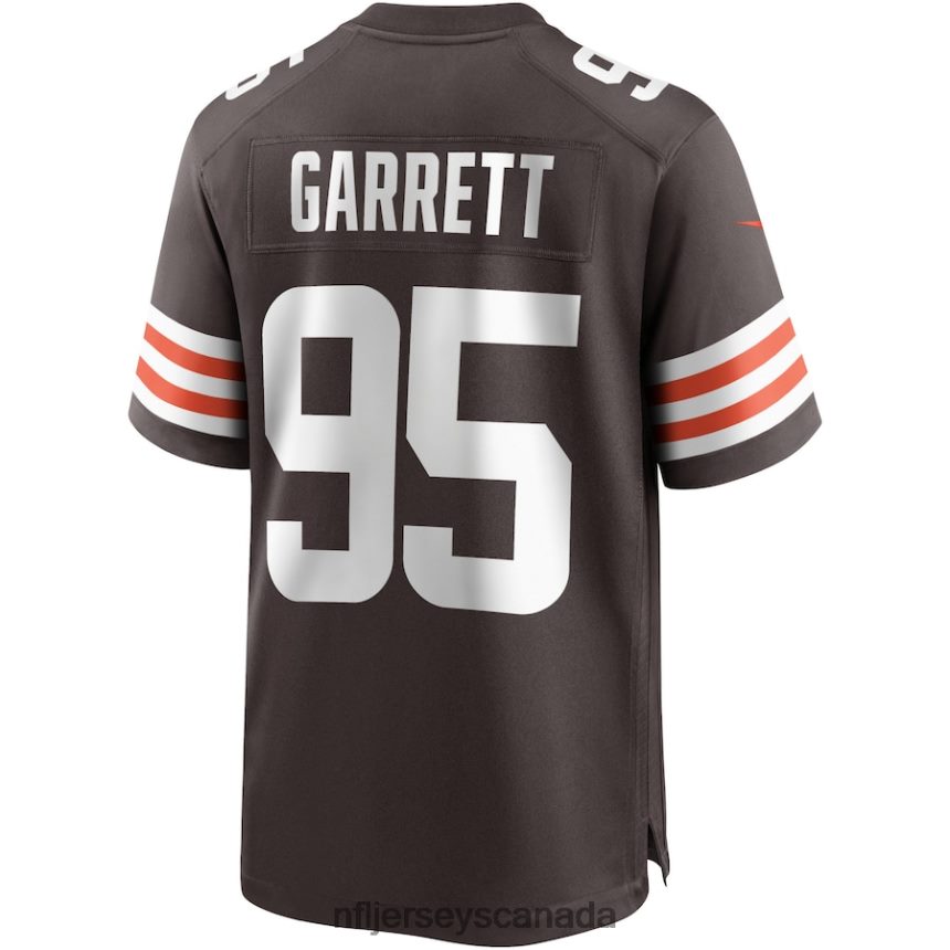 Men Cleveland Browns Myles Garrett Nike Brown Game Player Jersey Clothing NFL TBXFR6298
