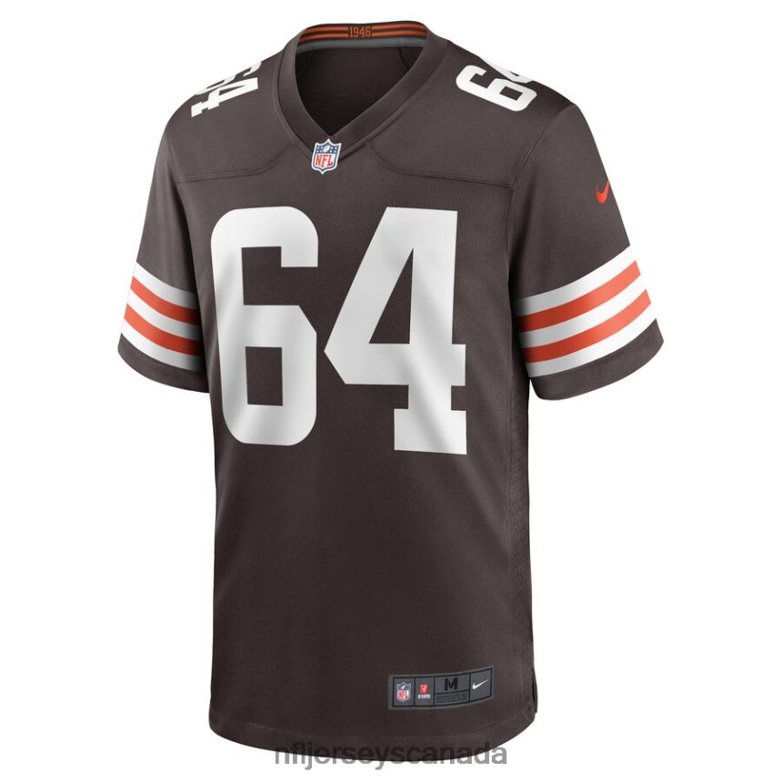 Men Cleveland Browns Roderick Perry II Nike Brown Game Player Jersey Clothing NFL TBXFR65648