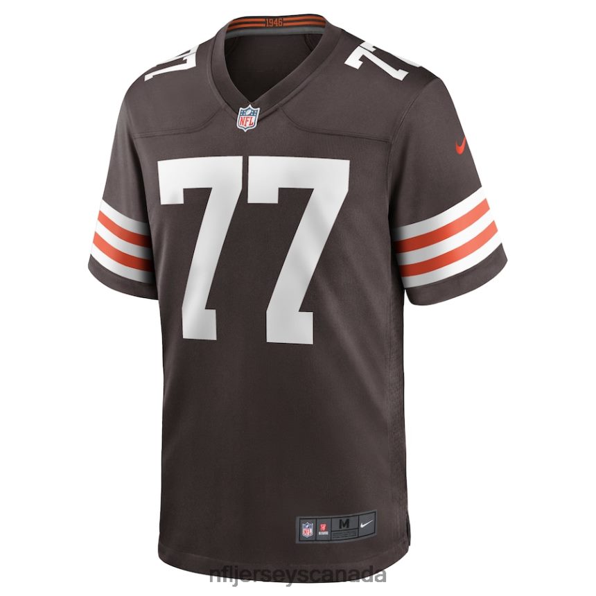 Men Cleveland Browns Wyatt Teller Nike Brown Game Jersey Clothing NFL TBXFR63848