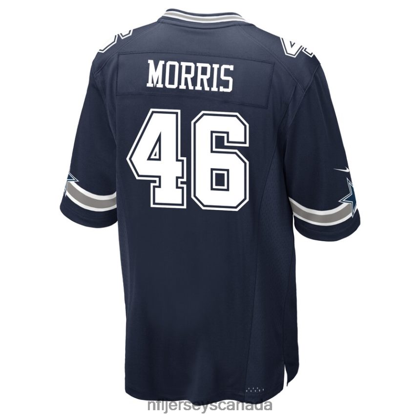 Men Dallas Cowboys Alfred Morris Nike Navy Game Jersey Clothing NFL TBXFR65183