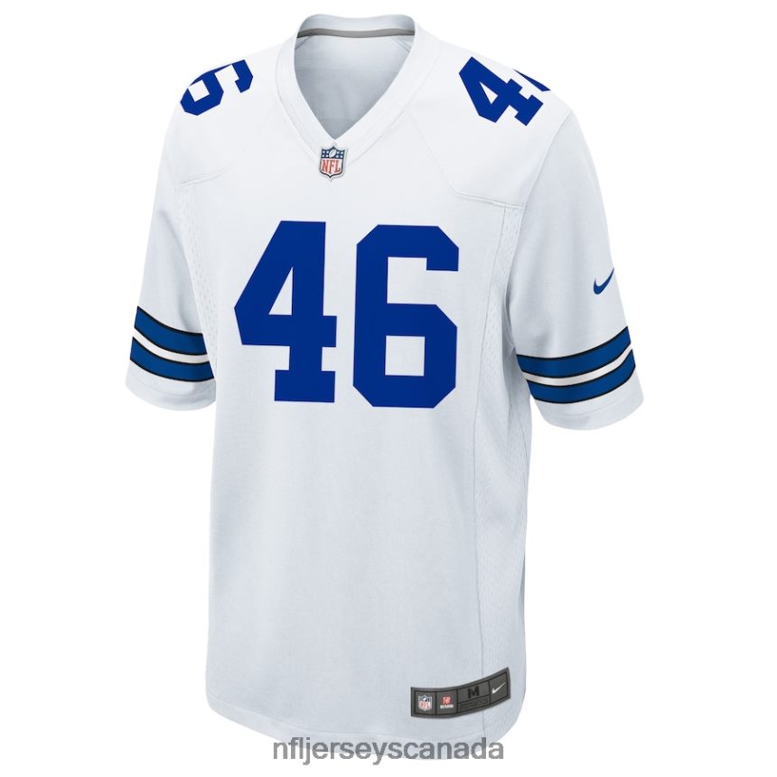 Men Dallas Cowboys Alfred Morris Nike White Game Jersey Clothing NFL TBXFR63949