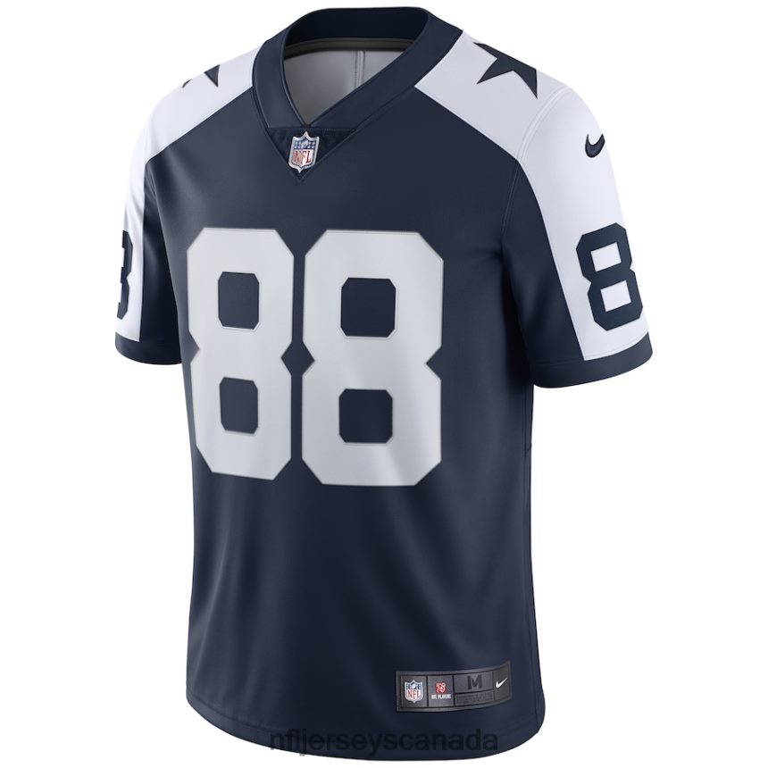 Men Dallas Cowboys CeeDee Lamb Nike Navy Alternate Vapor Limited Jersey Clothing NFL TBXFR61584