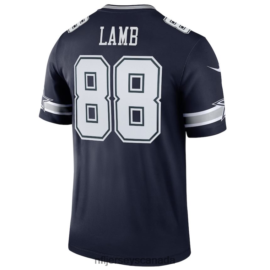 Men Dallas Cowboys CeeDee Lamb Nike Navy Legend Jersey Clothing NFL TBXFR6776