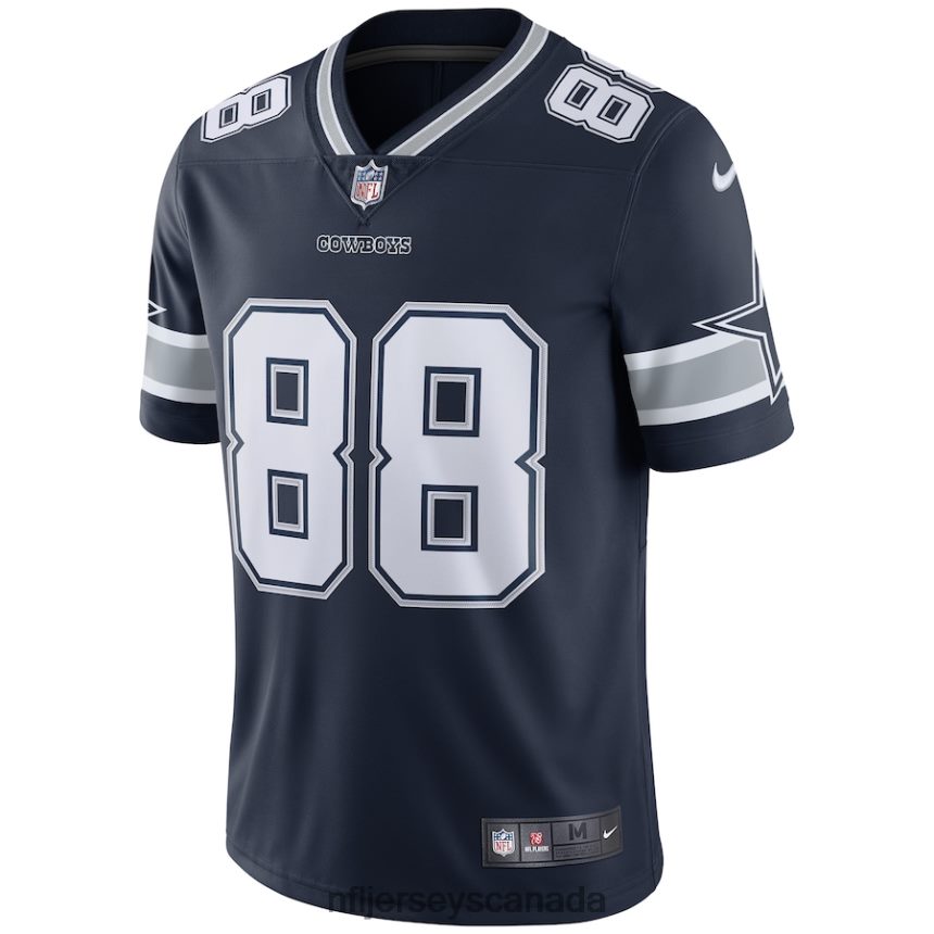 Men Dallas Cowboys CeeDee Lamb Nike Navy Vapor Limited Jersey Clothing NFL TBXFR6625
