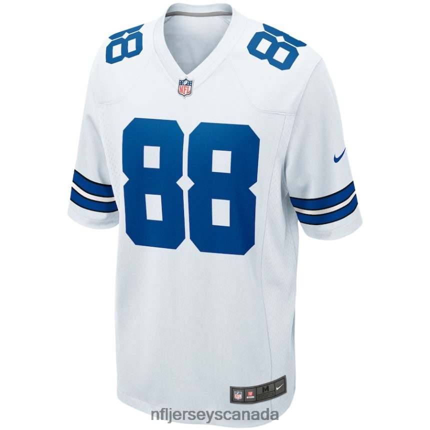 Men Dallas Cowboys CeeDee Lamb Nike White Game Team Jersey Clothing NFL TBXFR6333
