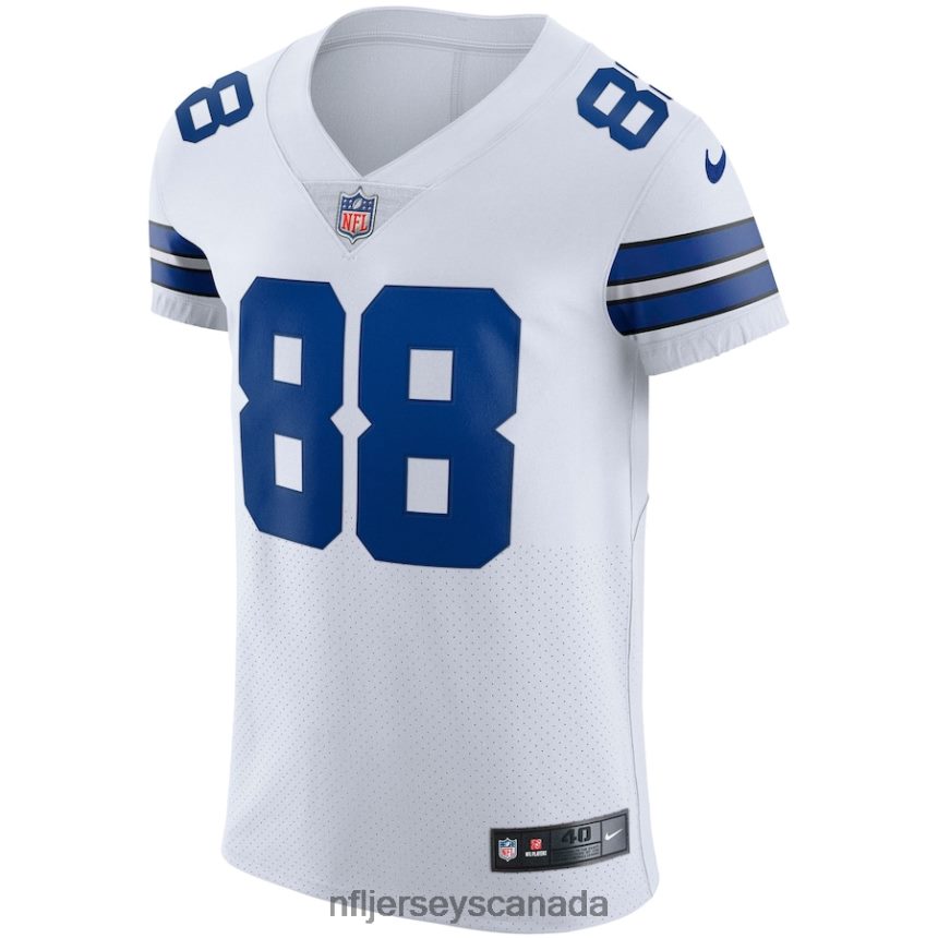 Men Dallas Cowboys CeeDee Lamb Nike White Vapor Elite Jersey Clothing NFL TBXFR63089