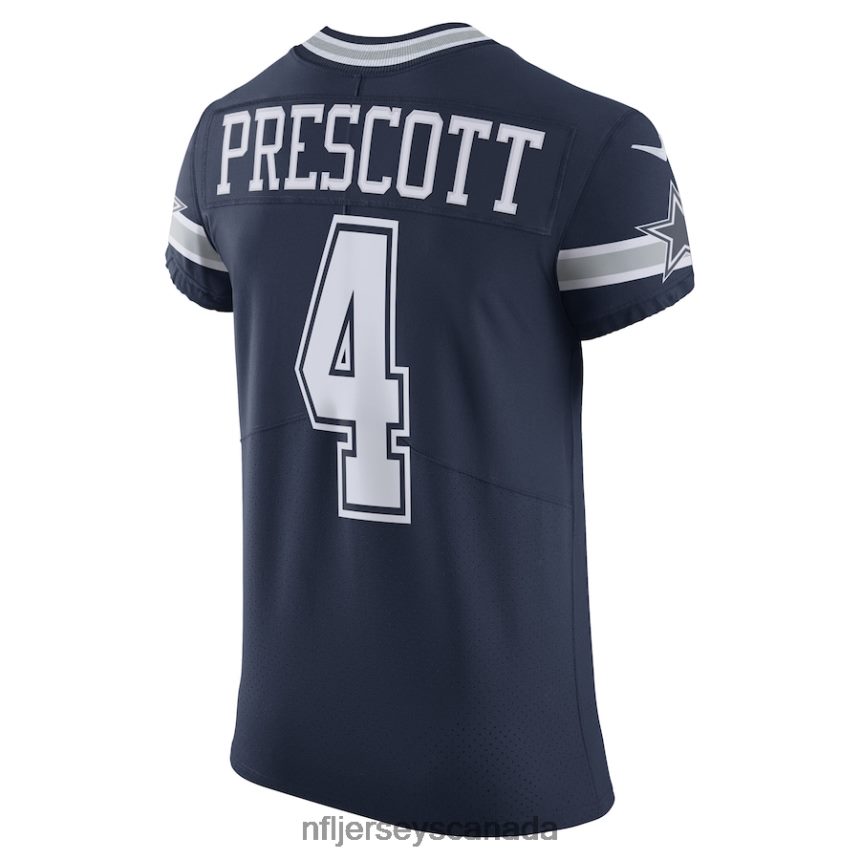 Men Dallas Cowboys Dak Prescott Nike Navy Vapor Elite Player Team Jersey Clothing NFL TBXFR63357