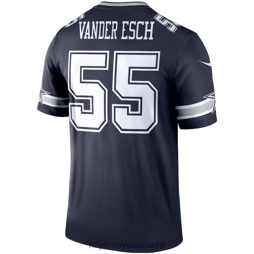 Men Dallas Cowboys Leighton Vander Esch Nike Navy Legend Player Jersey Clothing NFL TBXFR61414