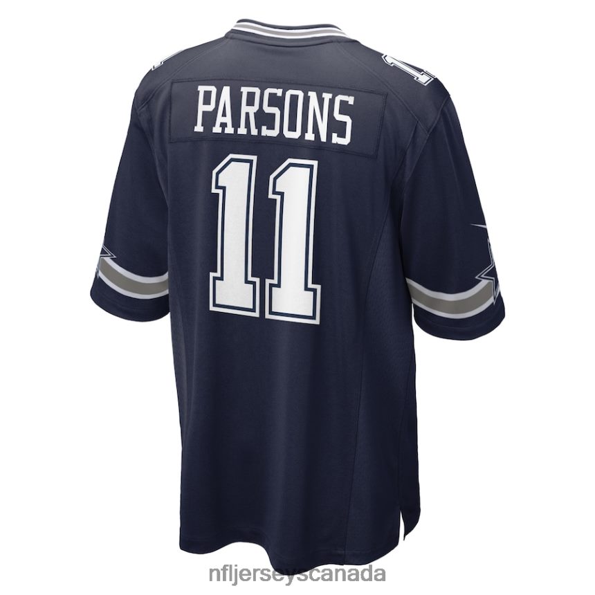 Men Dallas Cowboys Micah Parsons Nike Navy 2021 Draft First Round Pick Game Jersey Clothing NFL TBXFR6111