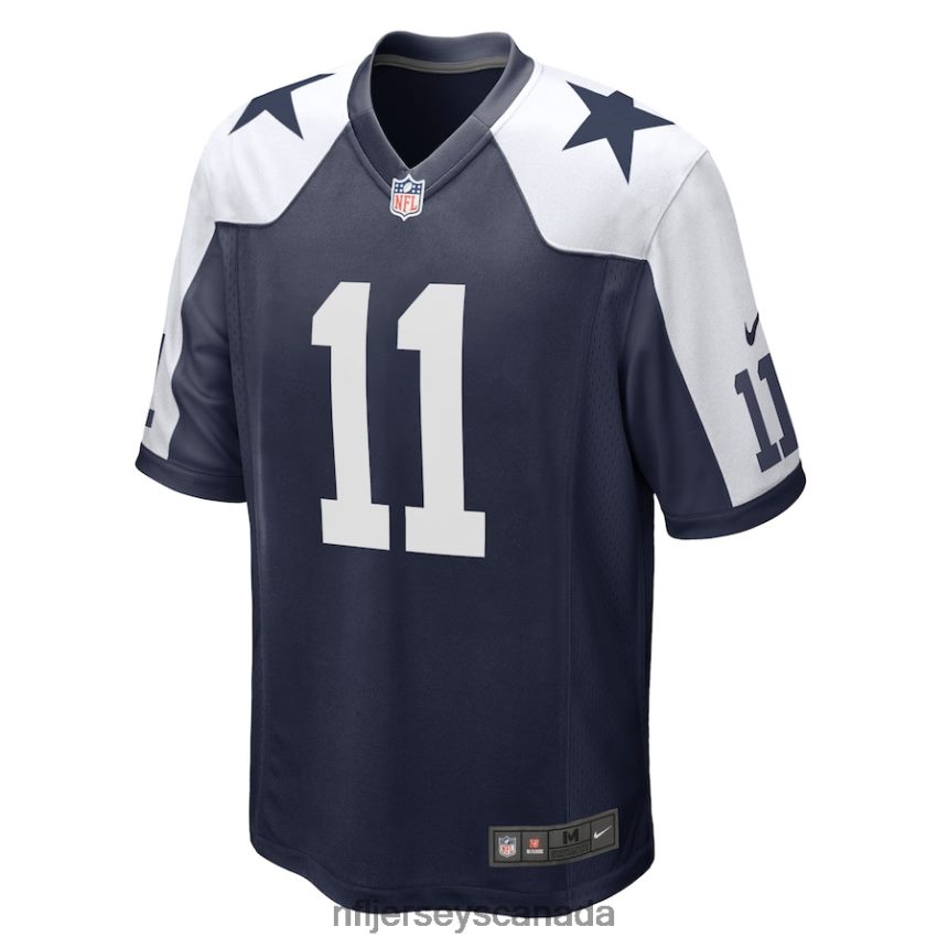 Men Dallas Cowboys Micah Parsons Nike Navy Alternate Game Jersey Clothing NFL TBXFR6136