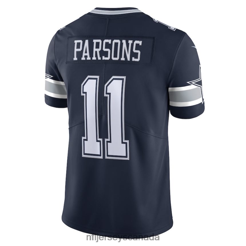 Men Dallas Cowboys Micah Parsons Nike Navy Vapor Limited Jersey Clothing NFL TBXFR6264