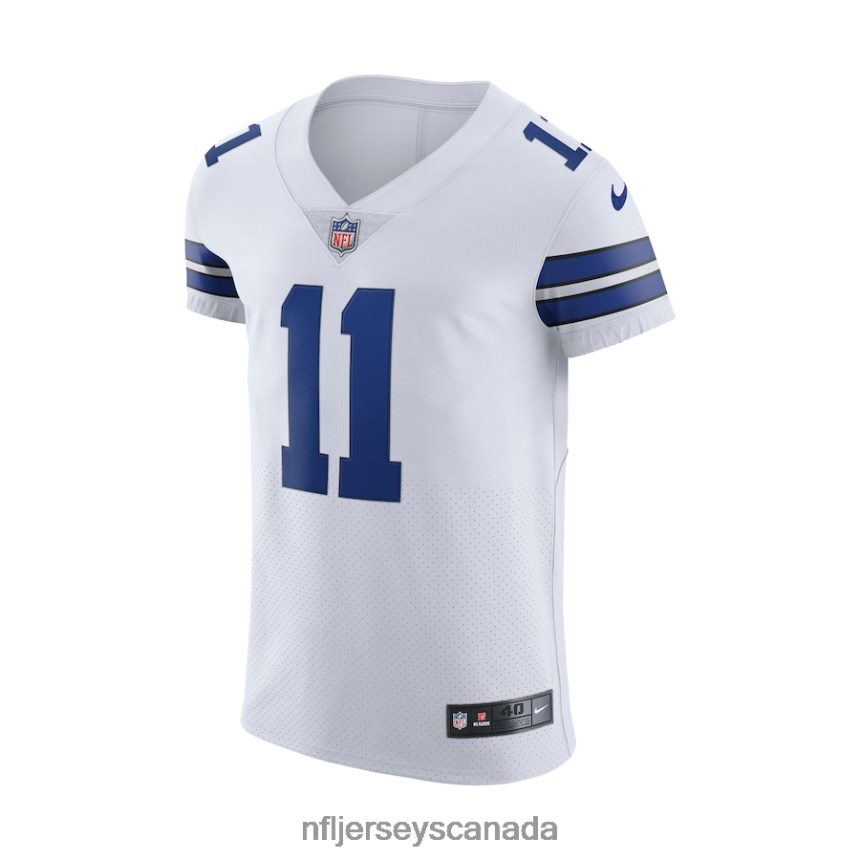 Men Dallas Cowboys Micah Parsons Nike White Vapor Elite Jersey Clothing NFL TBXFR66095