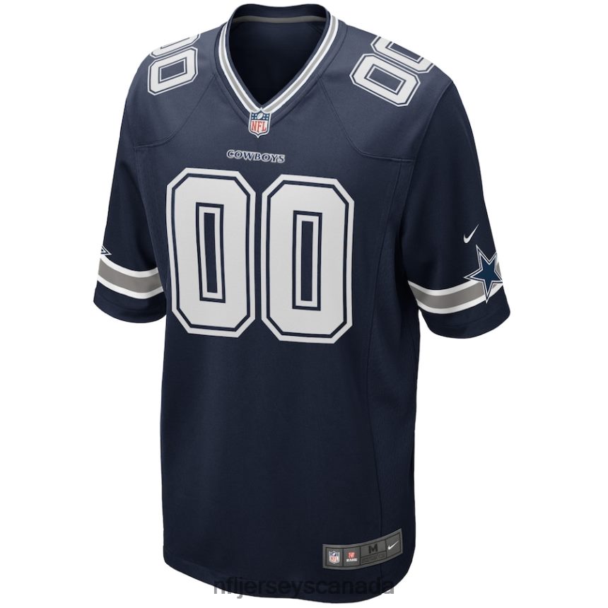 Men Dallas Cowboys Nike Navy Custom Game Jersey Clothing NFL TBXFR624