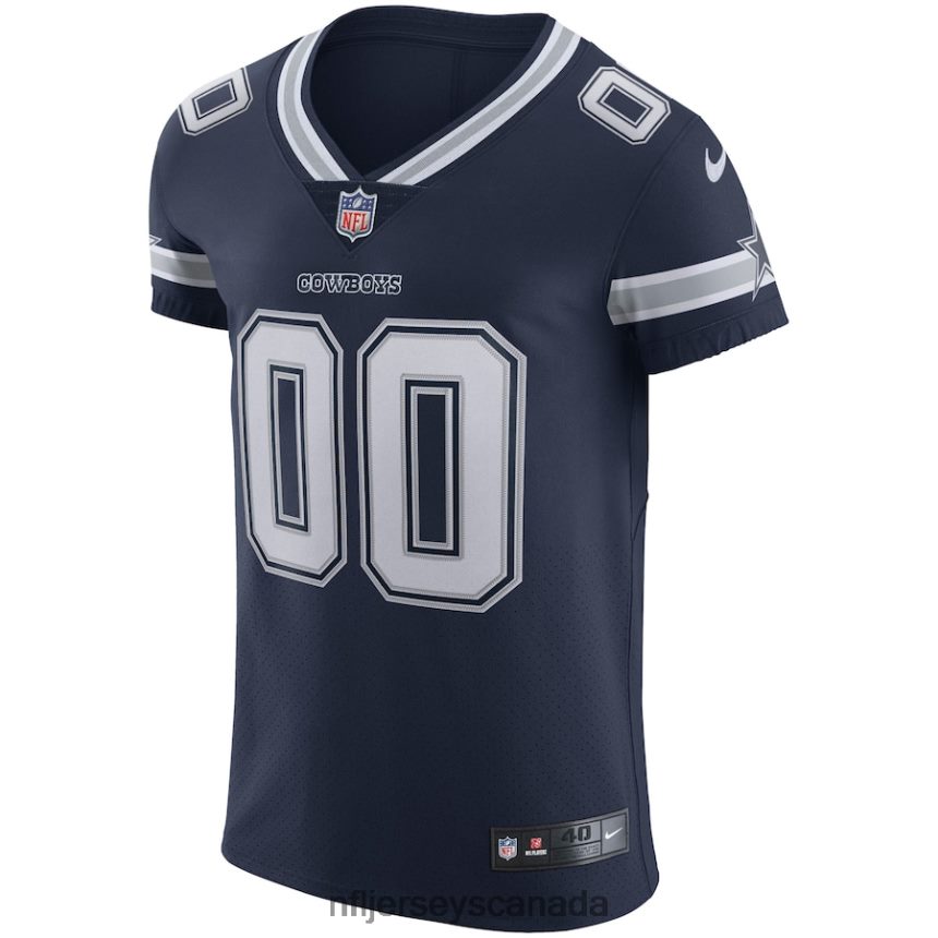 Men Dallas Cowboys Nike Navy Vapor Elite Custom Jersey Clothing NFL TBXFR64238