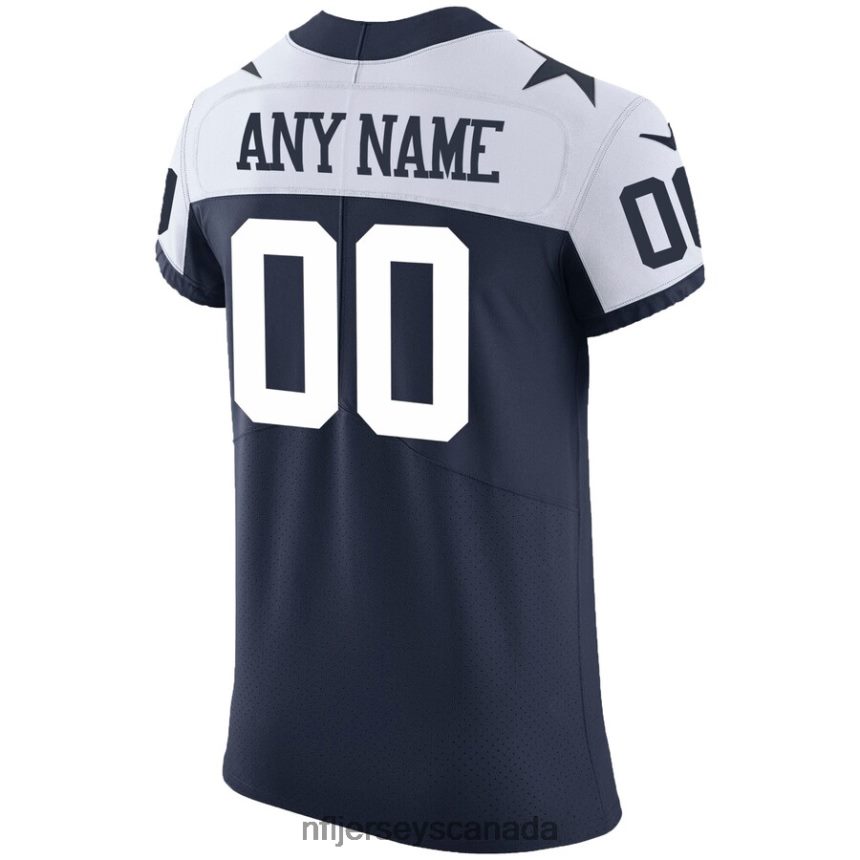 Men Dallas Cowboys Nike Navy Vapor Untouchable Custom Elite Alternate Jersey Clothing NFL TBXFR65099