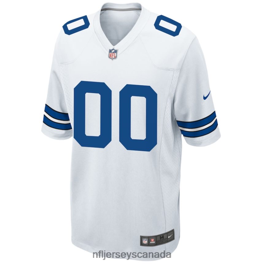 Men Dallas Cowboys Nike White Custom Game Jersey Clothing NFL TBXFR6144