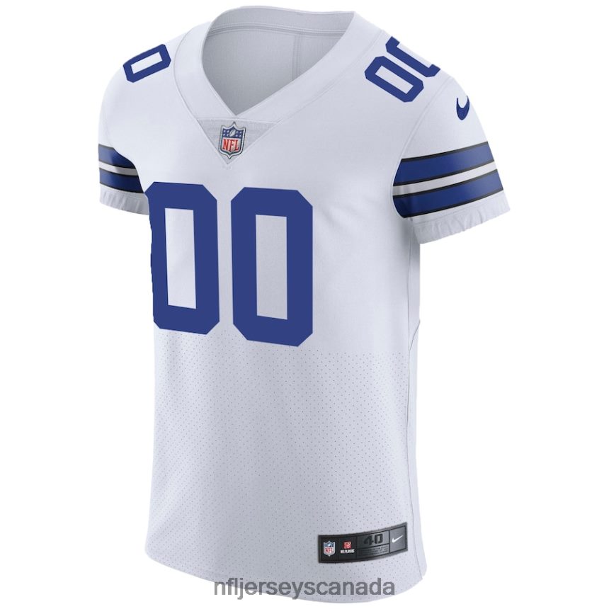 Men Dallas Cowboys Nike White Vapor Untouchable Custom Elite Jersey Clothing NFL TBXFR64947